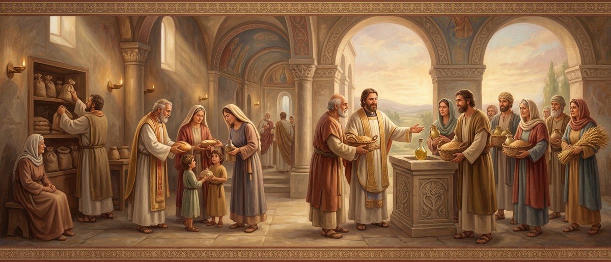 La Dime au service de l'Eglise : Rôle